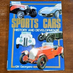 SPORTS CARS HISTORY AND DEVELOPMENT a Coffee Table Book BY GN Georgano